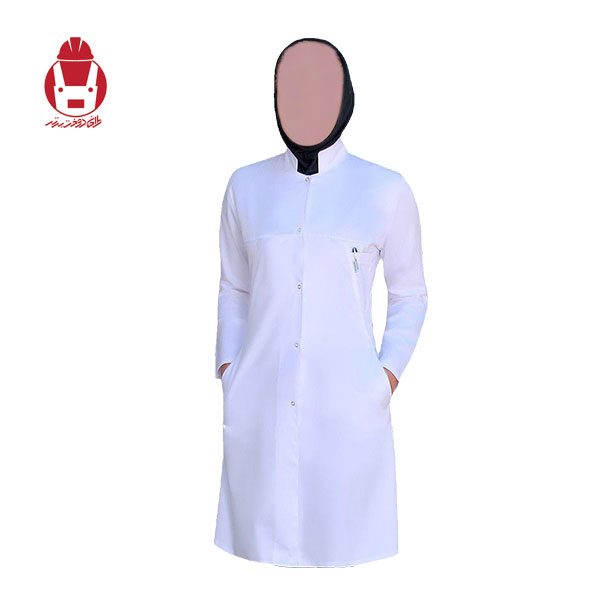 خرید لباس فرم زنانه روژان سفید